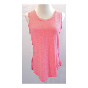 TITLE NINE Vibe Pink Wicking Tank Top